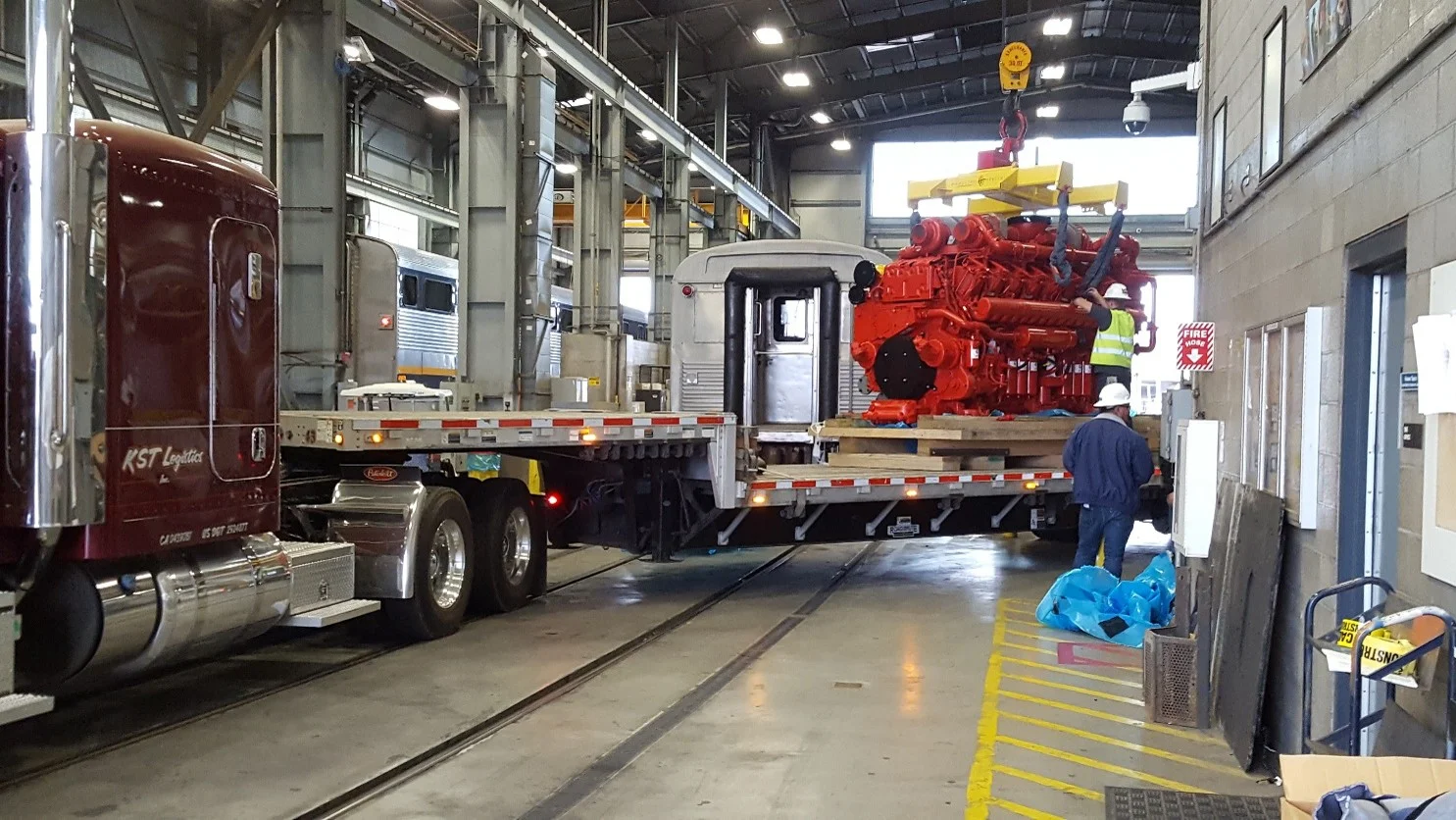 kst logistics truck