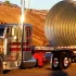 construction equipment transport